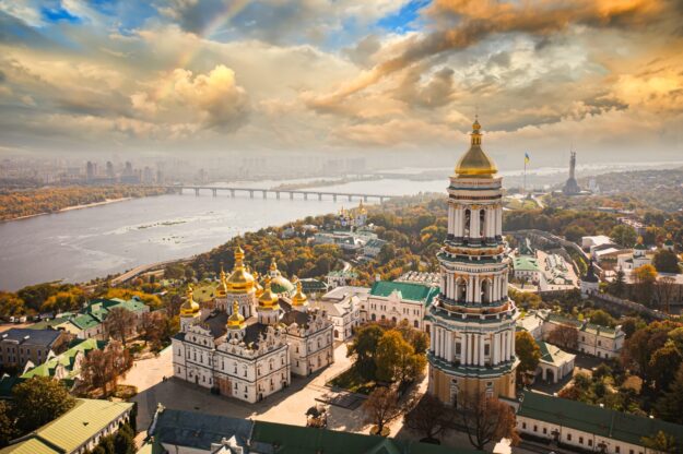 Kyiv,,Ukraine,-,October,6,,2021:,Kyiv,Pechersk,Lavra,In